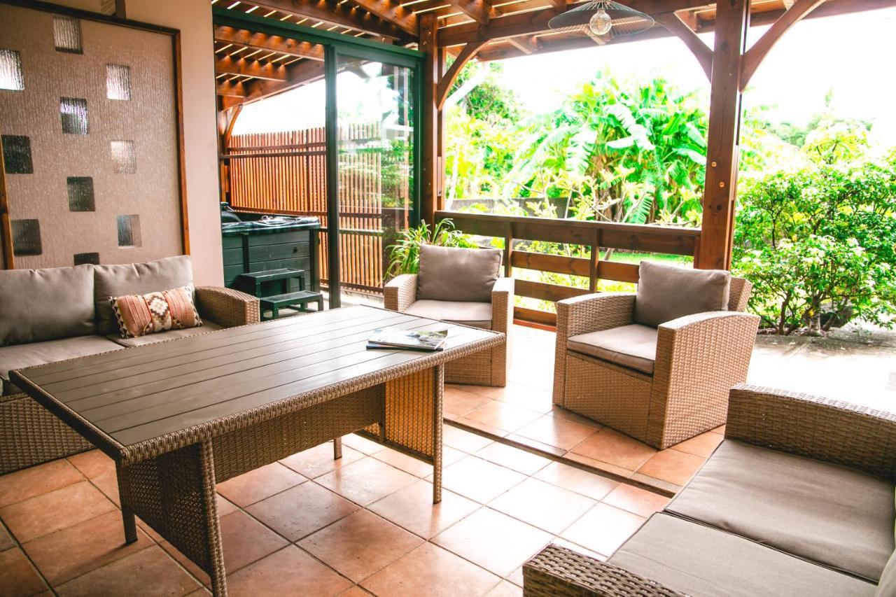 Villa Le Colonial Zen - T4 A 5 Mn Aeroport Sainte-Marie Exterior photo